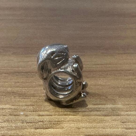 Pandora Retired Rabbit Charm - Picture 2 of 5